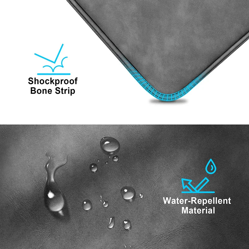 Housse de Rangement Stylée &amp; Multi-Compartiments – Tablettes 10-13''